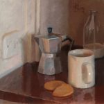Coffee And Biscuits 14x14ins, SOLD