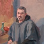 Pot Seller Of Seville, 16x18ins, £825
