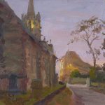 St Ebbas and Crasters Arms, Beadnell 12x12ins £455