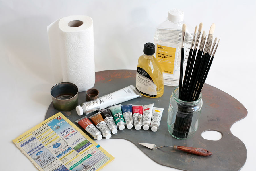 Materials List – Oil Painting | Norman Long Artist