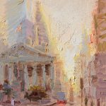 Sunrise At The Royal Exchange 12x16ins £750